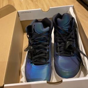 Air Jordan 5 Retro Oil Spill Grey